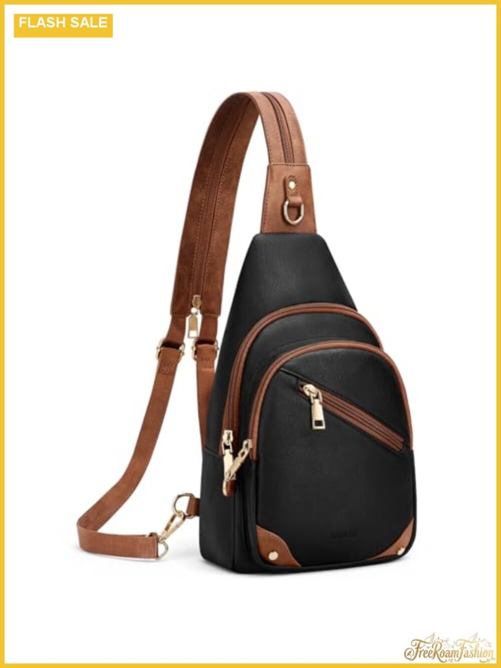 Anti Theft Sling Bag Women RFID Crossbody Travel Purses Faux Leather